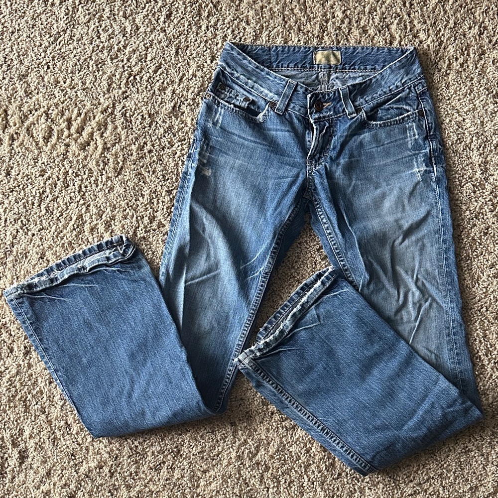 BKE Classic Blue Women's Jeans - Lightweight Stretch Denim